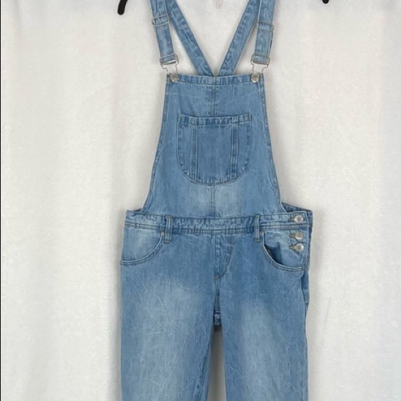 Blank Paige distressed overalls - Picture 1 of 8